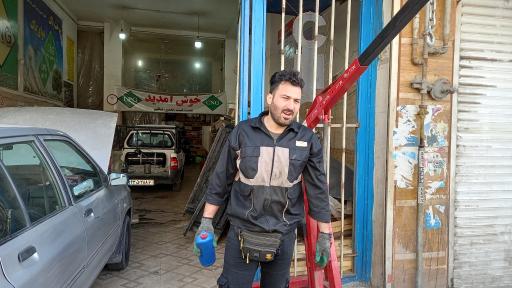 عکس خدمات گاز خودرو سی ان جی حسینی نژاد