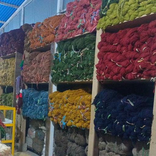 عکس فرش دستباف و مصالح فرش دابف