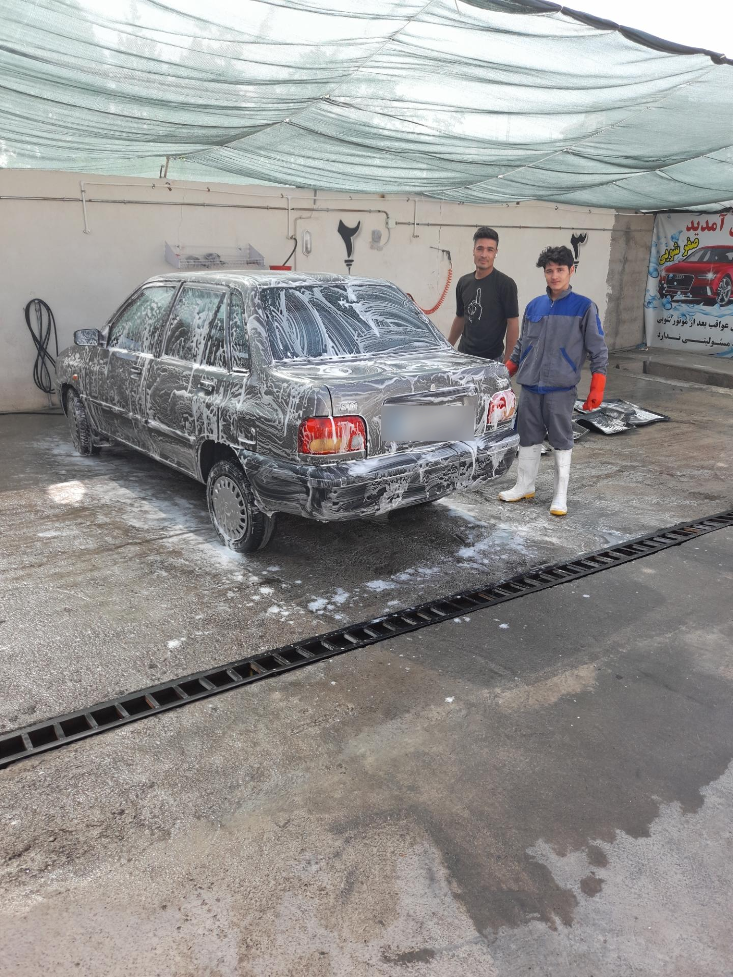 عکس کارواش نانو بخار آیهان