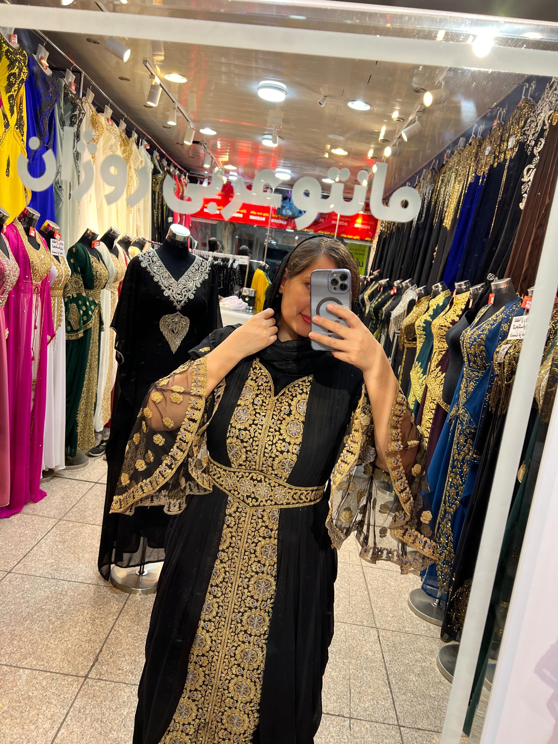 عکس مانتو عربی روژان