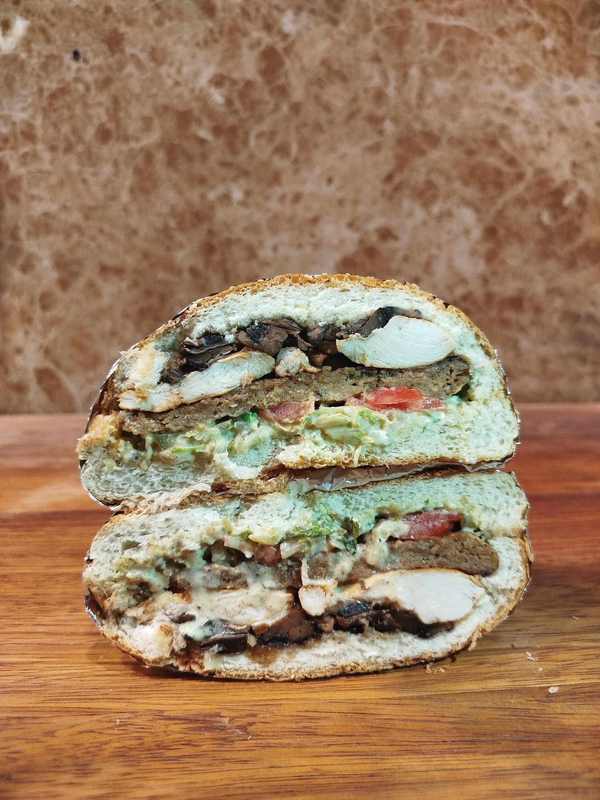 عکس ساندویچ مزرعه