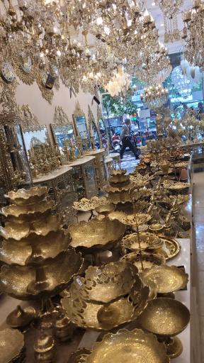 عکس لوستر روجا