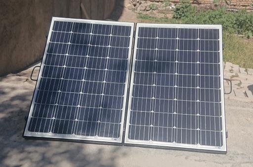 عکس انرژی خورشیدی جلیلوند