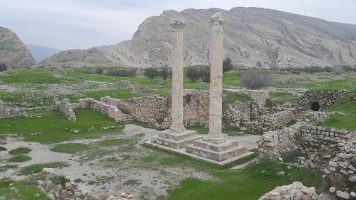 عکس شهر باستانی بیشاپور