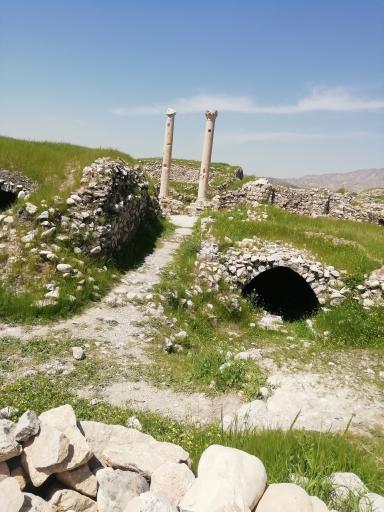 عکس شهر باستانی بیشاپور