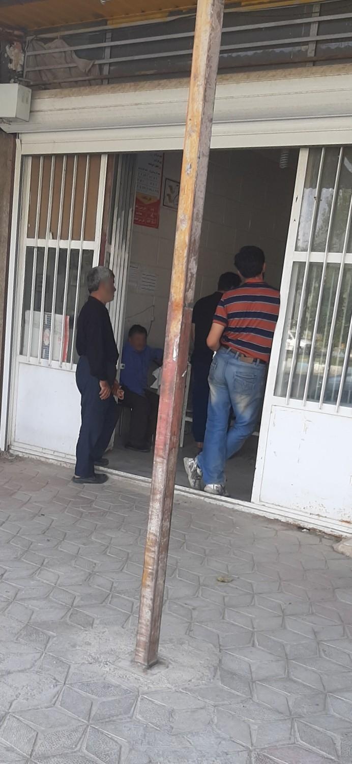 عکس نانوایی سنگک