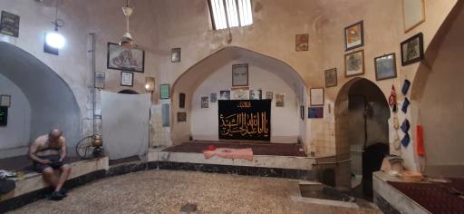 عکس موزه حمام قبله (حمام خانم)