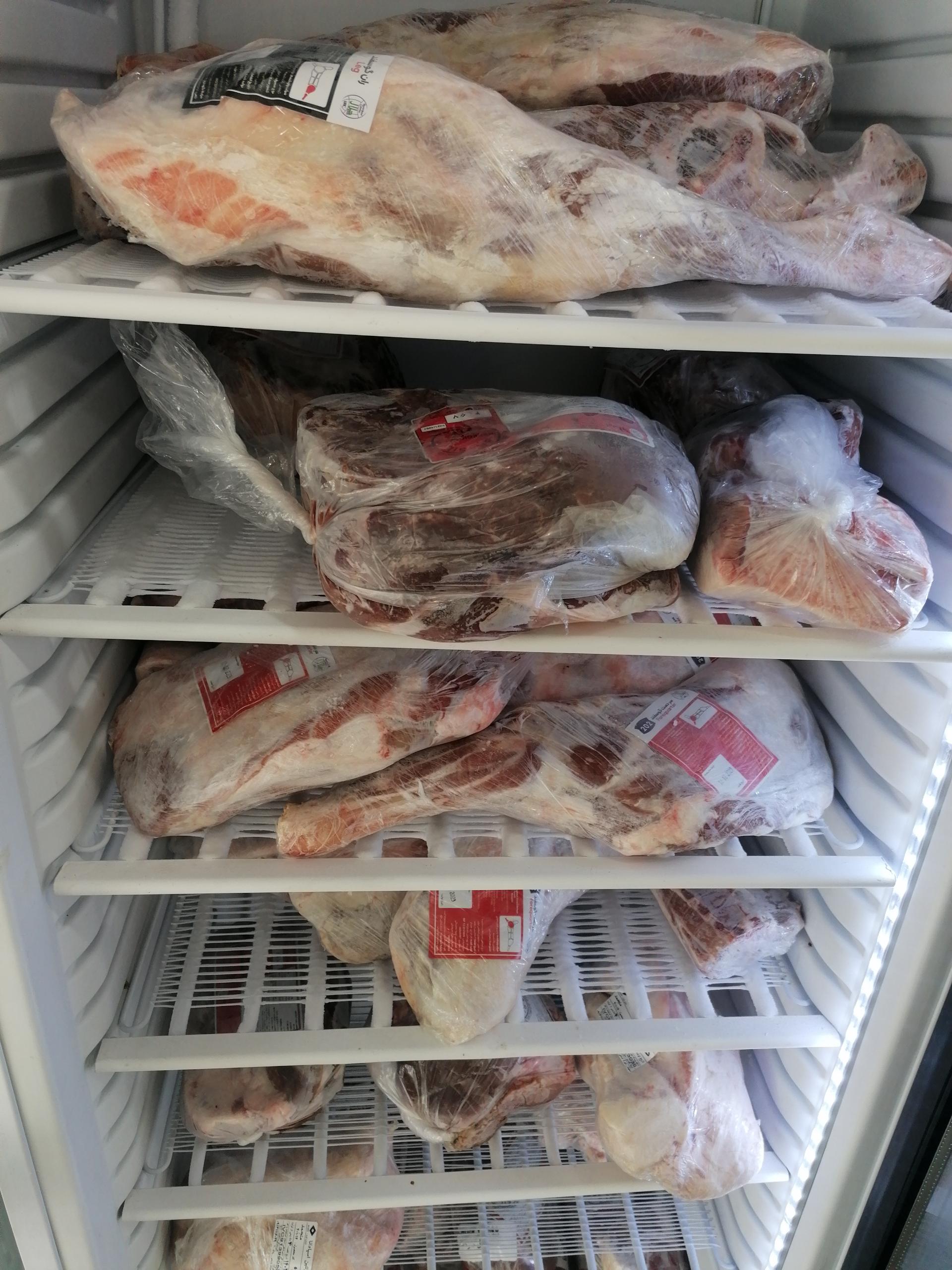 عکس گوشت برزیلی منجمد و گوشت گرم