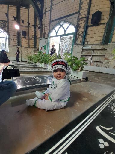 عکس امامزاده میر حیدر شاه و گلزار شهدا