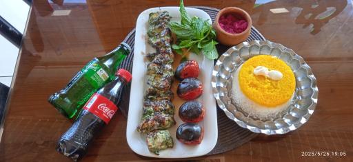 عکس کباب ساطوری بناب حیدربابا