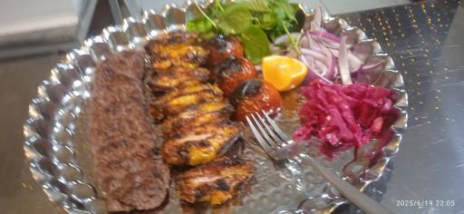 عکس کباب ساطوری بناب حیدربابا