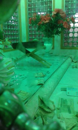 عکس امامزاده میر حیدر شاه و گلزار شهدا