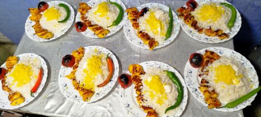 عکس غذاخوری باران