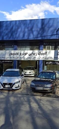 عکس کارشناس و کلینیک زیبایی خودرو علیپور