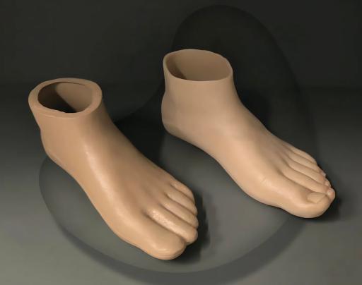 عکس کلینیک اسکن کف پا تندرست