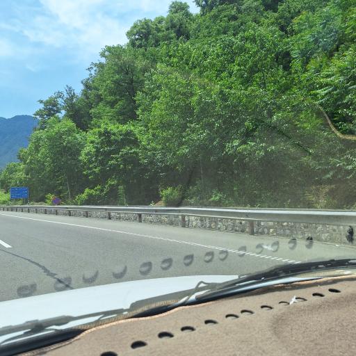 عکس اتوبان تهران چالوس