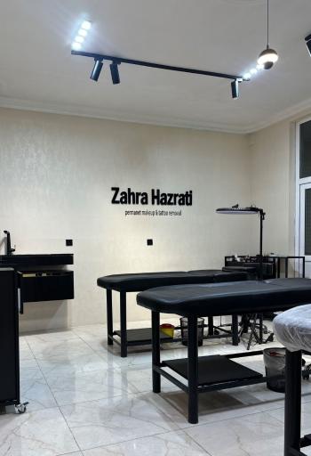 عکس آرایش دائم زهرا حضرتی