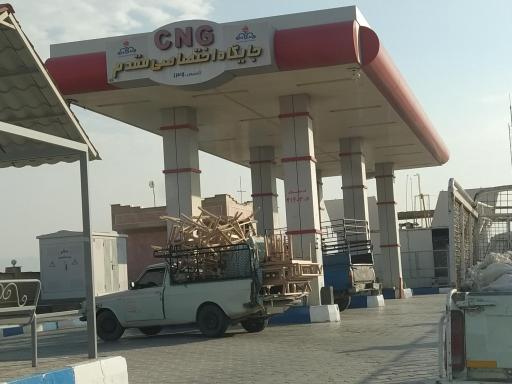 عکس پمپ گاز CNG مقدم