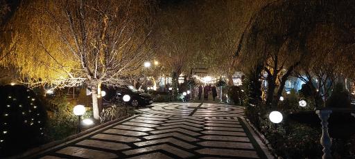 عکس باغ تالار رزا