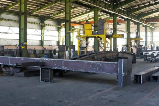 عکس سازه های فلزی روحا صنعت 