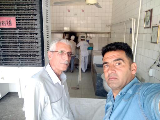 عکس نانوایی سنگک قادرپور