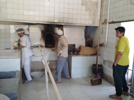 عکس نانوایی سنگک قادرپور