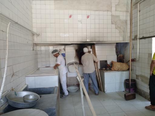 عکس نانوایی سنگک قادرپور