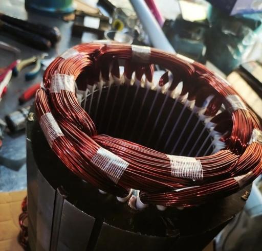 عکس سیم پیچی ایساتیس