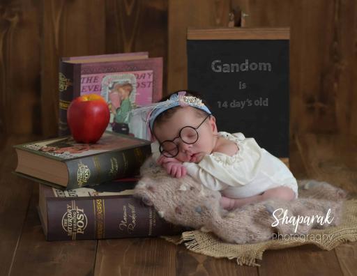 عکس آتلیه عکاسی کودک و نوزاد شاپرک