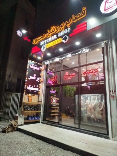 عکس قصاب پروتئین محمود