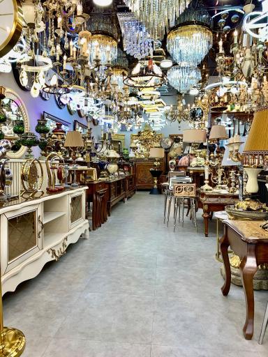 عکس لوستر مینائی