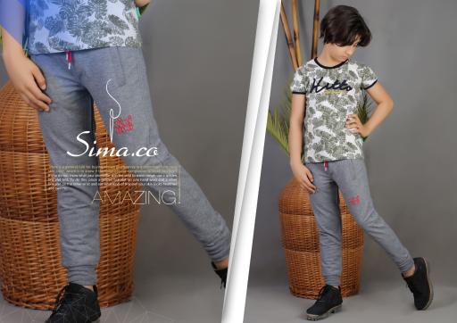 عکس تولیدی شلوار اسلش و تیشرت مردانه سیماکواستار 