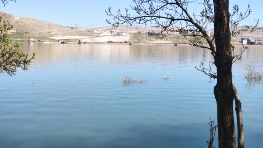 عکس دریاچه سد مهاباد