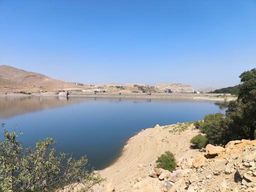 عکس دریاچه سد مهاباد