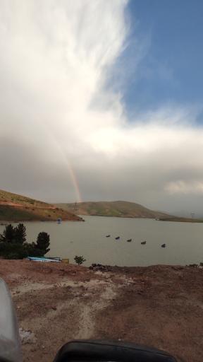 عکس دریاچه سد مهاباد