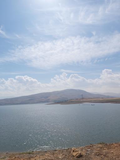 عکس دریاچه سد مهاباد