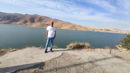 عکس دریاچه سد مهاباد