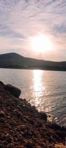 عکس دریاچه سد مهاباد