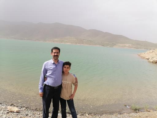 عکس دریاچه سد مهاباد