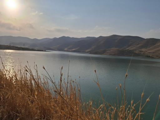 عکس دریاچه سد مهاباد