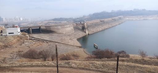 عکس دریاچه سد مهاباد