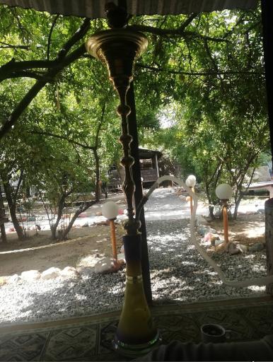 عکس باغچه رستوران سنتی فرشته