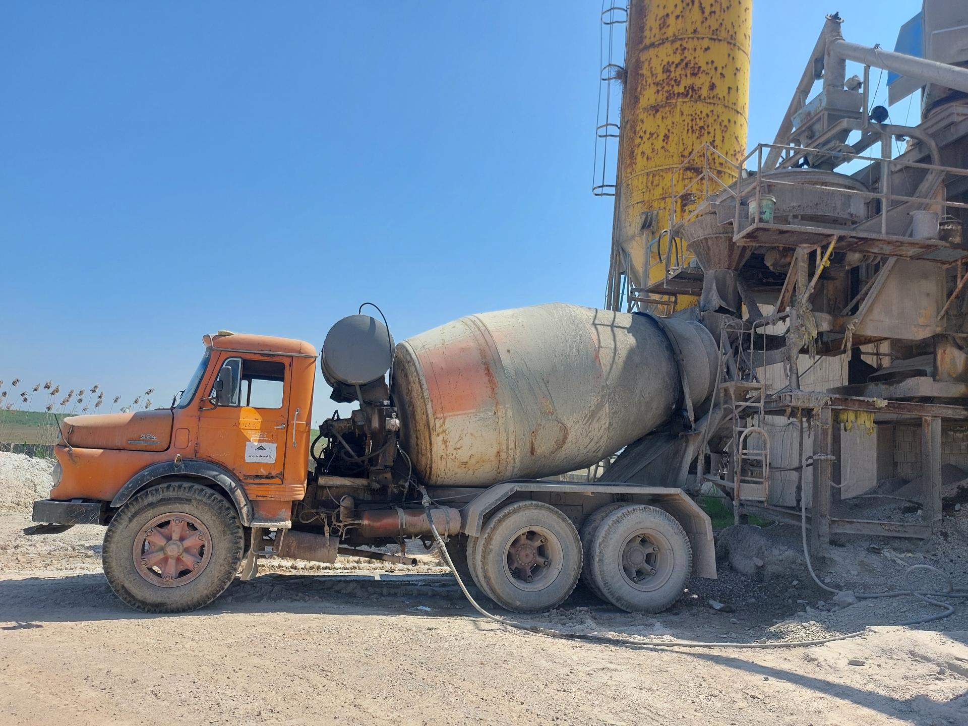 عکس بتن آماده زیبا کومه ساز مازندران