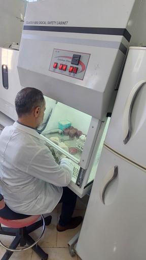 عکس آزمایشگاه دامپزشکی دکتر شموسی