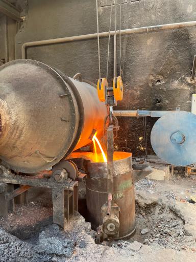 عکس ریختگری ذوب فلزات نگار