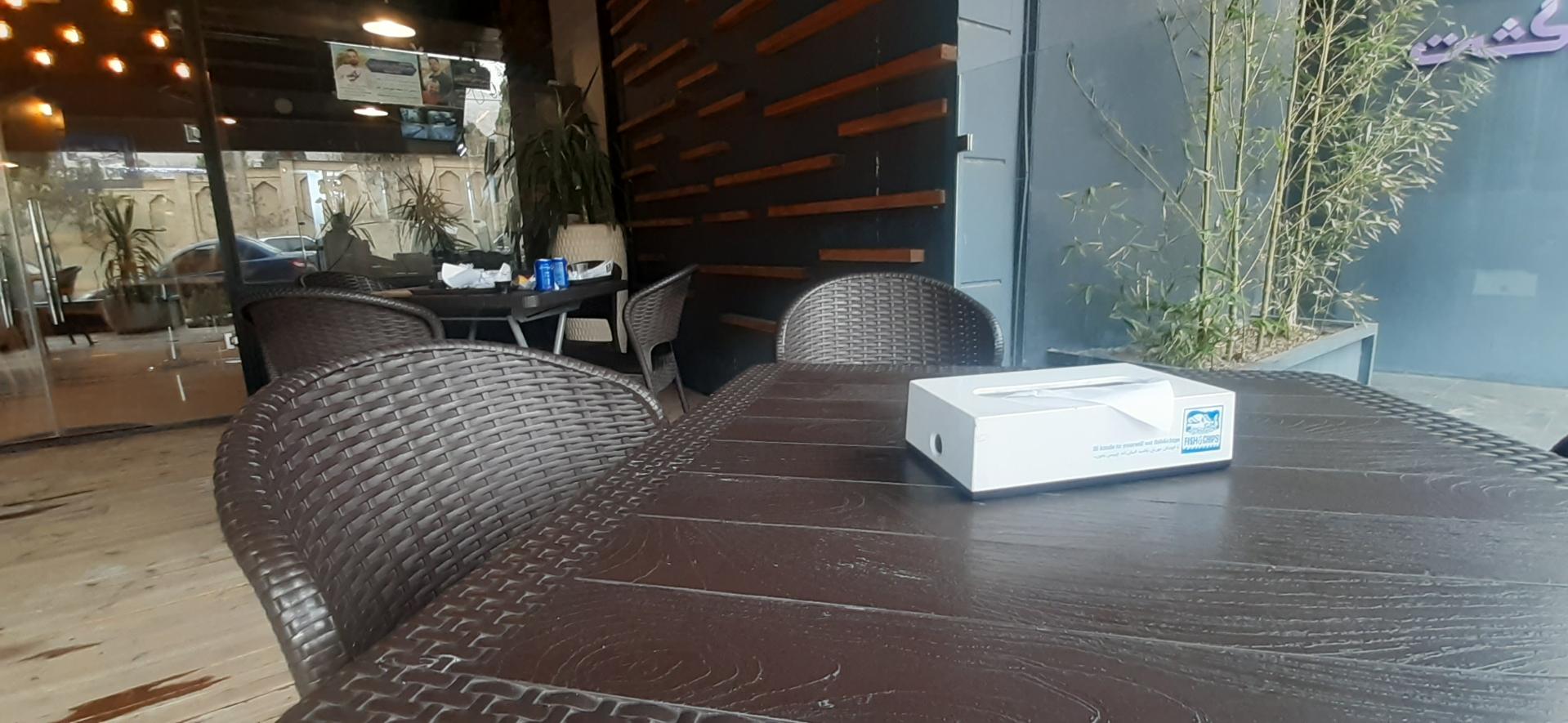 عکس کافه و فیش اند چیپس