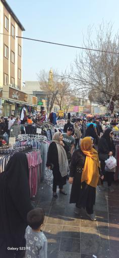 بازار پارچه عبدل آباد تهران (احسانی)