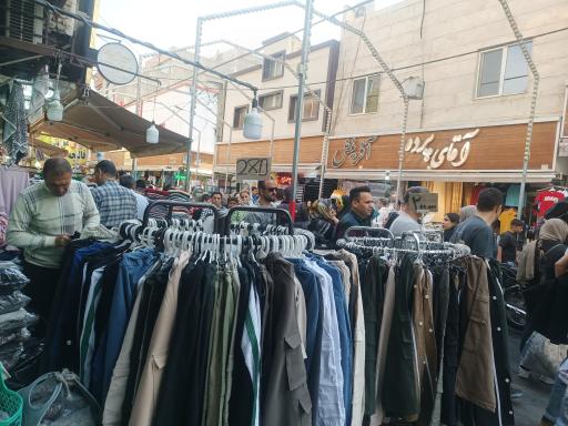 عکس بازار پارچه عبدل آباد تهران (احسانی)