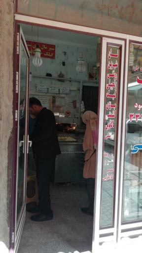 عکس شیرمال پزی سنتی گیلک