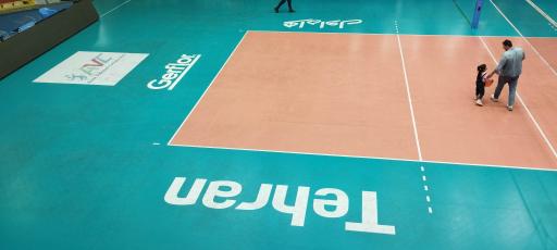 عکس سالن والیبال فدراسیون